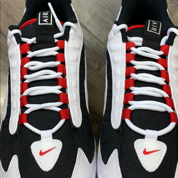 NIKE AIR MAX TRIAX White/University Red-Black men’ - Picture 7 of 16